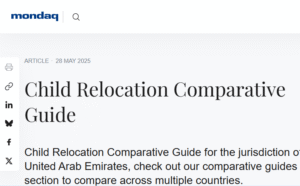 Child Relocation Comparative Guide