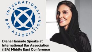 Diana Hamade Speaks at International Bar Association (IBA) Middle East Conference