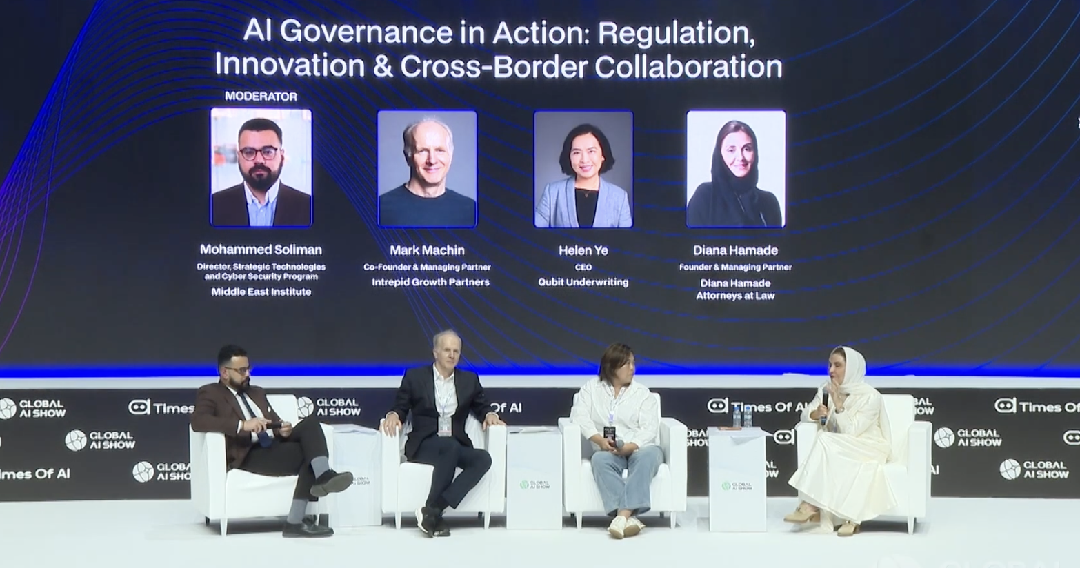 Diana Hamade Speaking at the Global AI Show