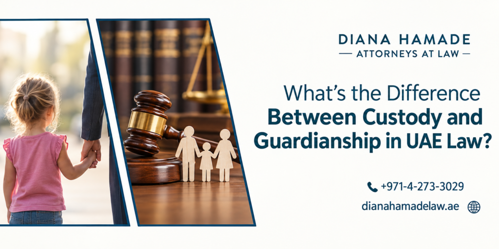 Custody vs Guardianship in UAE Law | Best Divorce Lawyer Dubai